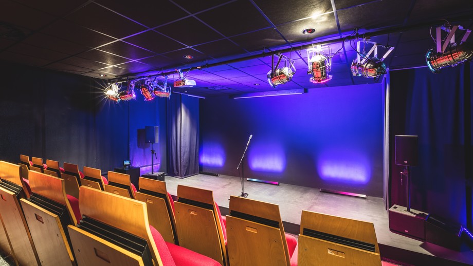 Ons Bex*stage theater gebruiken we ook voor storytelling trainingen